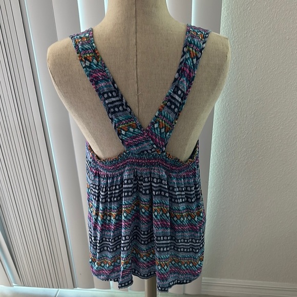 Vera Bradley Blue Relaxed Tank Top - Picture 6 of 8